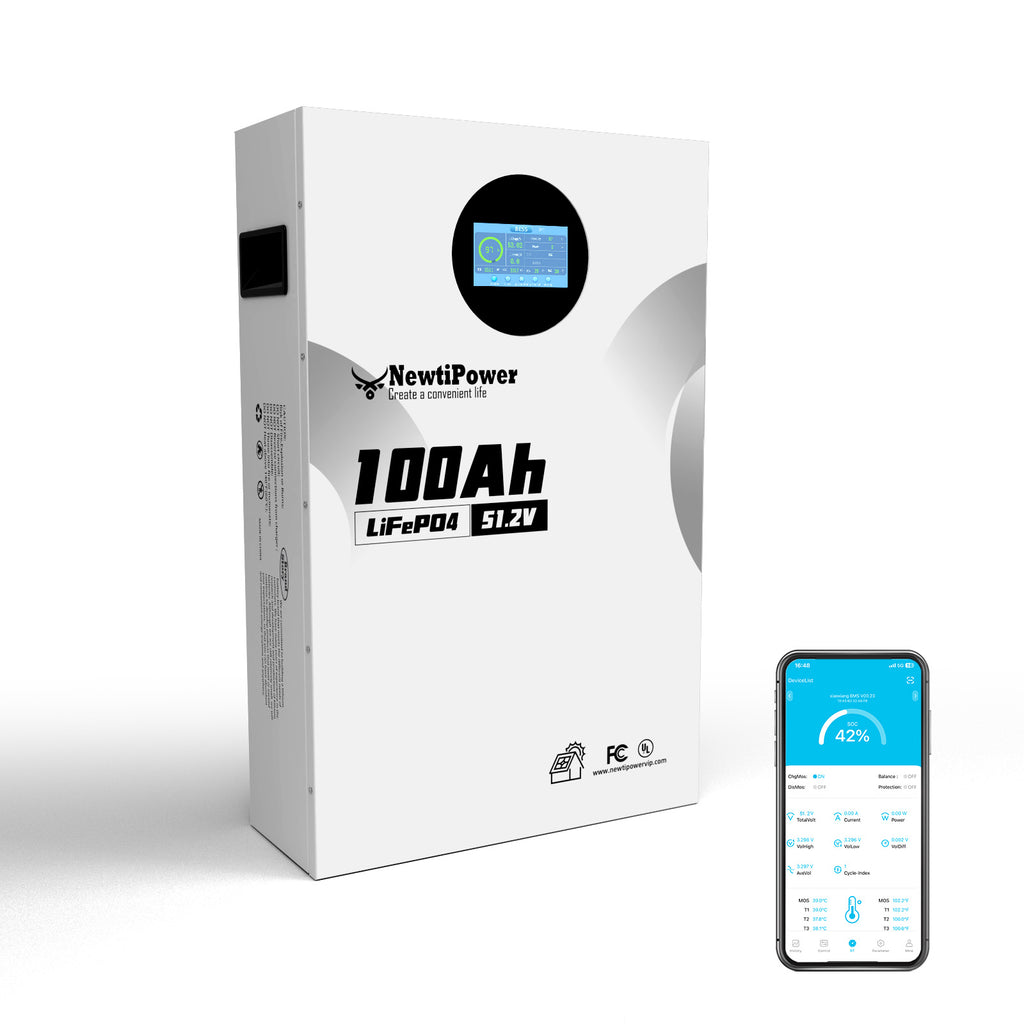 NT51.2V-100BG Wall Mounted Lithium Battery
