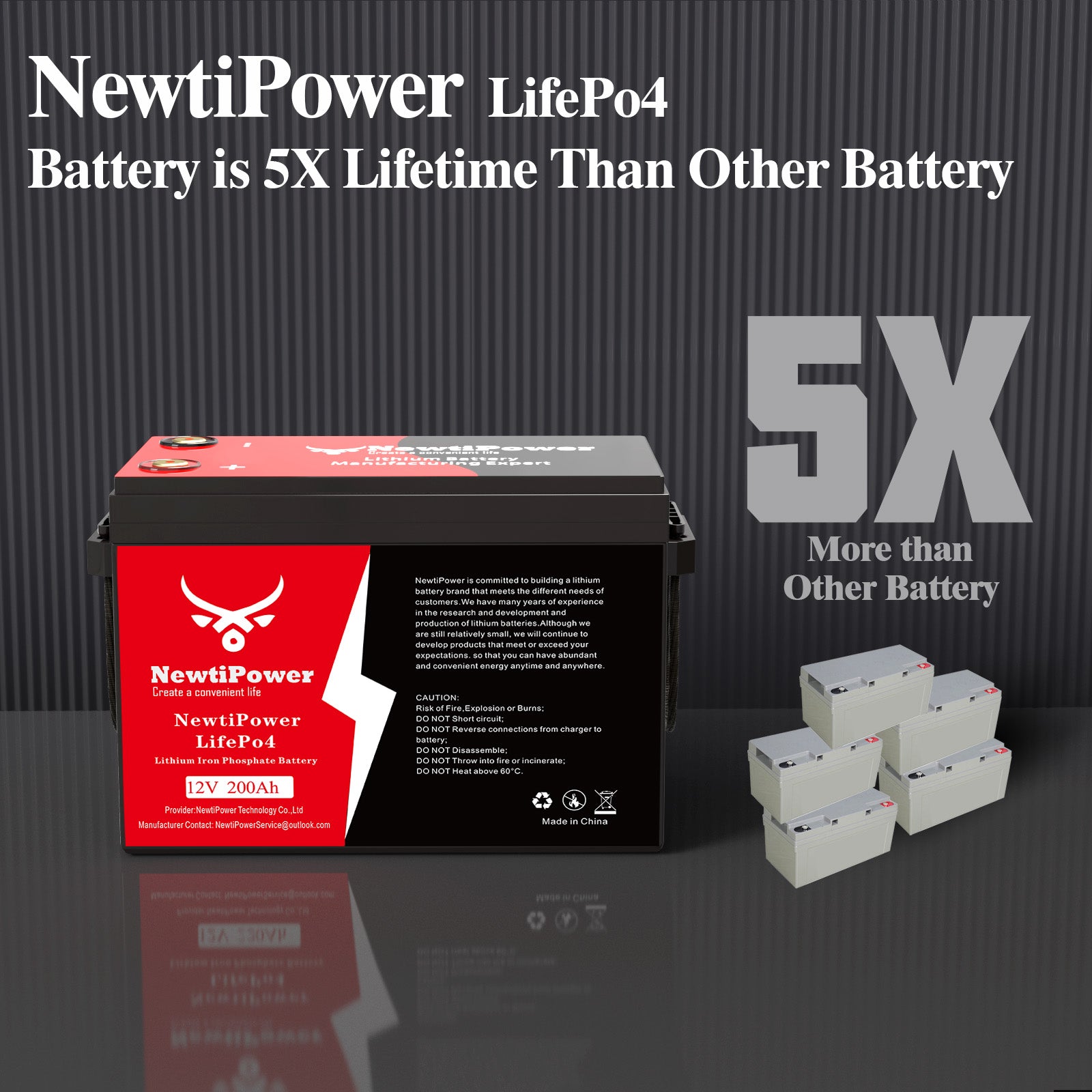 12V Lithium Battery 12V-200