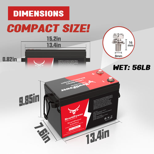 12V Lithium Battery NT12-330BLU