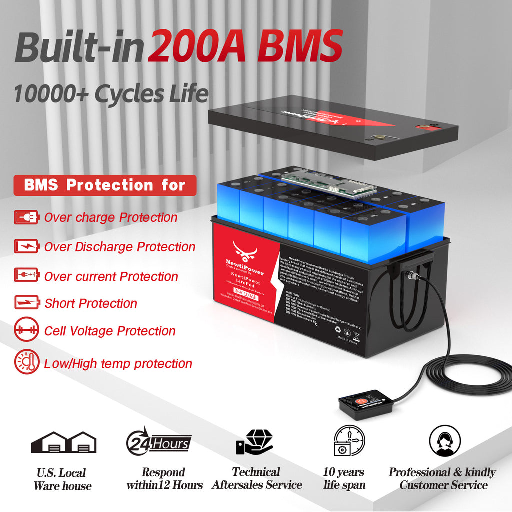 36V Lithium Battery NT36-100BLU
